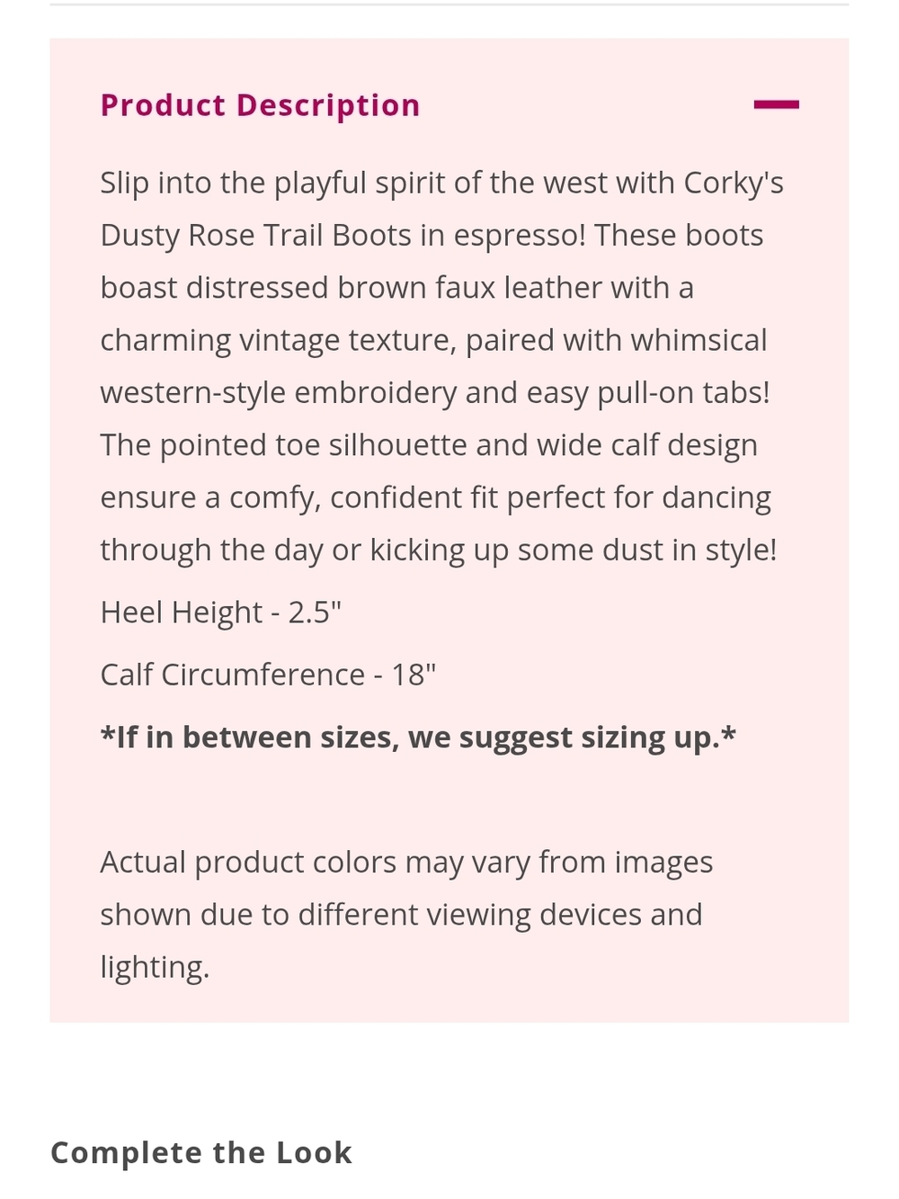 Corkys Dark Brown Western Knee-High Heeled Boots - Picture 5 of 5